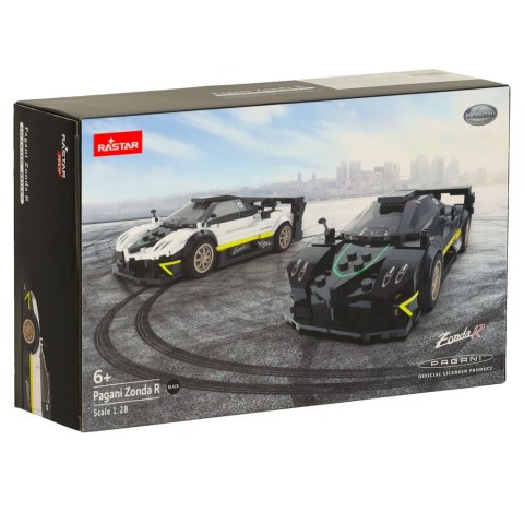 Samochód Rastar 93900-B Pagani Zonda R 1:28 klocki 387el. Kik Sp. z o. o. Sp. k.