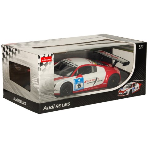 Samochód zdalnie sterowany Rastar 47510 AUDI R8 LMS Performance 1:14 Kik Sp. z o. o. Sp. k.