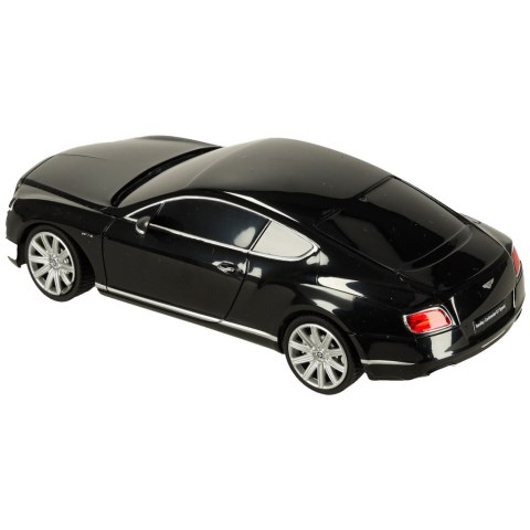 Samochód zdalnie sterowany Rastar 48600 Bentley Continental GT 1:24 czarny Kik Sp. z o. o. Sp. k.