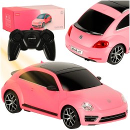 Samochód zdalnie sterowany Rastar 76200-4 Volkswagen Beetle-UV 1:24 różowy Kik Sp. z o. o. Sp. k.
