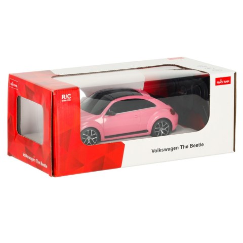 Samochód zdalnie sterowany Rastar 76200 Volkswagen Beetle 1:24 różowy Kik Sp. z o. o. Sp. k.