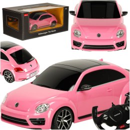 Samochód zdalnie sterowany Rastar 78000 Volkswagen Beetle 1:14 różowy Kik Sp. z o. o. Sp. k.