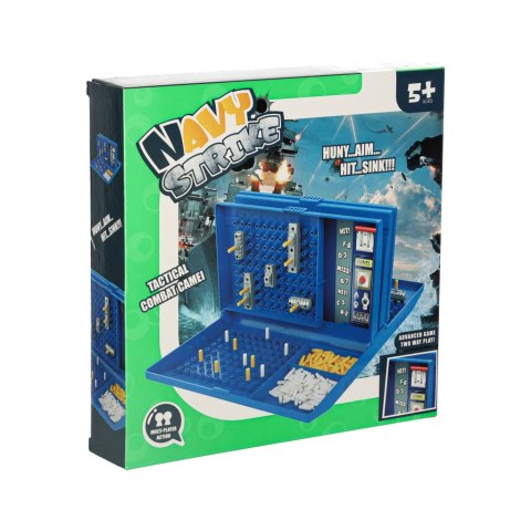 Statki okręty bitwa morska gra strategiczna logiczna w walizce Kik Sp. z o. o. Sp. k.