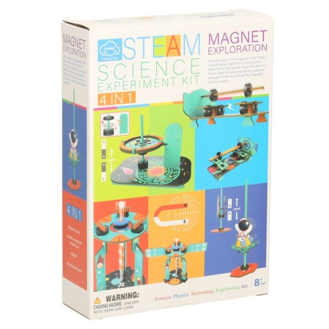 Zestaw edukacyjny do eksperymentów naukowych magnetycznych DIY 4w1 Kik Sp. z o. o. Sp. k. Zestaw edukacyjny do eksperymentów naukowych magnetycznych DIY 4w1 Kik Sp. z o. o. Sp. k.
