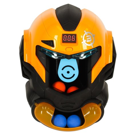 Gra zręcznościowa robot kask strzelanie do celu pistolet kulki celownik Kik Sp. z o. o. Sp. k. Gra zręcznościowa robot kask strzelanie do celu pistolet kulki celownik Kik Sp. z o. o. Sp. k.