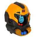 Gra zręcznościowa robot kask strzelanie do celu pistolet kulki celownik Kik Sp. z o. o. Sp. k.