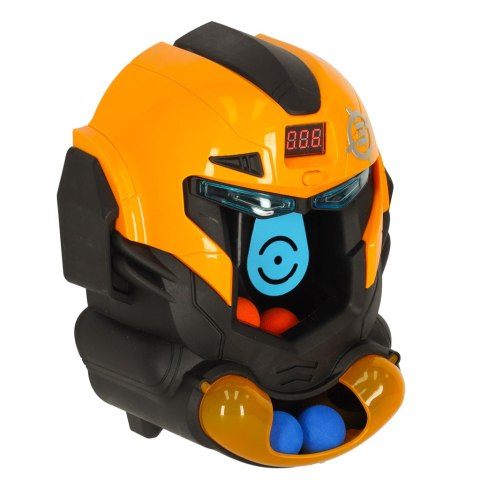 Gra zręcznościowa robot kask strzelanie do celu pistolet kulki celownik Kik Sp. z o. o. Sp. k. Gra zręcznościowa robot kask strzelanie do celu pistolet kulki celownik Kik Sp. z o. o. Sp. k.