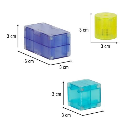 Klocki magnetyczne świecące 32 el. Kik Sp. z o. o. Sp. k. Klocki magnetyczne świecące 32 el. Kik Sp. z o. o. Sp. k.