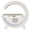 Lampka LED Gamingowa RGB głośnik ładowarka indukcyjna radio budzik zegar Kik Sp. z o. o. Sp. k.