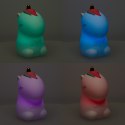 Lampka nocna dla dzieci silikonowa dotykowa miękka LED biała RGB jednorożec Kik Sp. z o. o. Sp. k.