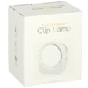 Lampka nocna z klipsem biurkowa do czytania biała Kik Sp. z o. o. Sp. k.