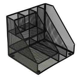 Organizer na biurko przybornik biurkowy metalowy 6 komór Kik Sp. z o. o. Sp. k.