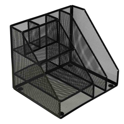 Organizer na biurko przybornik biurkowy metalowy 6 komór Kik Sp. z o. o. Sp. k.
