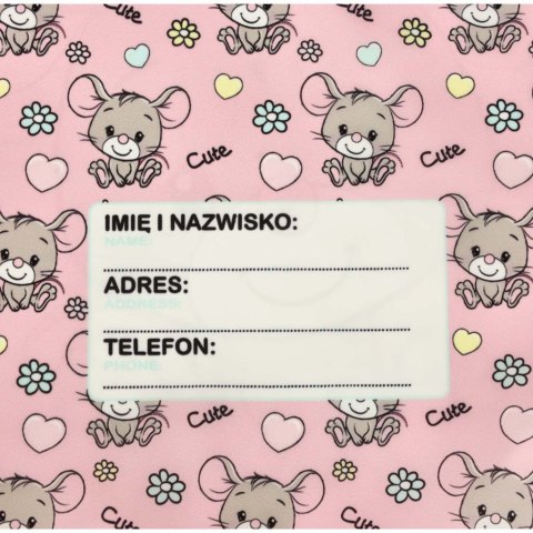 Plecak worek na buty wf myszka różowy St. Majewski Sp. z o. o. Plecak worek na buty wf myszka różowy St. Majewski Sp. z o. o.