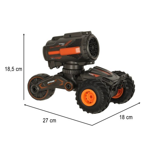 Samochód zdalnie sterowany z wyrzutnią baniek mydlanych Kik Sp. z o. o. Sp. k.