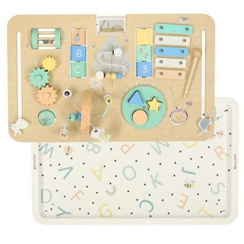 Stolik manipulacyjny LULILO montessori miętowy Kik Sp. z o. o. Sp. k.