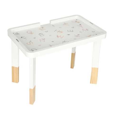 Stolik manipulacyjny LULILO montessori różowy Kik Sp. z o. o. Sp. k.