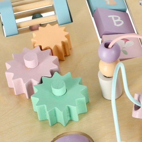 Stolik manipulacyjny LULILO montessori różowy Kik Sp. z o. o. Sp. k.