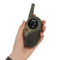 Walkie talkie krótkofalówka zestaw z centralą dla dzieci wojskowy zasięg 333 m Kik Sp. z o. o. Sp. k.