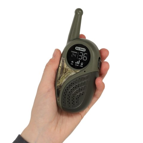 Walkie talkie krótkofalówka zestaw z centralą dla dzieci wojskowy zasięg 333 m Kik Sp. z o. o. Sp. k.