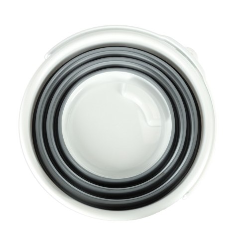 Wiadro silikonowe składane wiaderko uniwersalne wedkarskie turystyczne na pranie kemping z rączką 10l Kik Sp. z o. o. Sp. k.