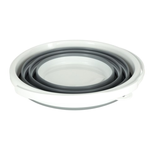 Wiadro silikonowe składane wiaderko uniwersalne wedkarskie turystyczne na pranie kemping z rączką 10l Kik Sp. z o. o. Sp. k.