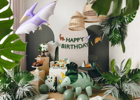 Baner Happy Birthday Dino 3m Partydeco Sp. z o. o. Baner Happy Birthday Dino 3m Partydeco Sp. z o. o.