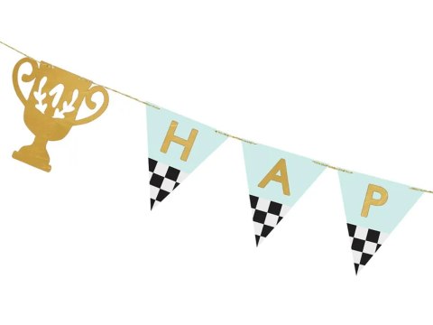 Baner Happy Birthday Puchary 2,5m Partydeco Sp. z o. o. Baner Happy Birthday Puchary 2,5m Partydeco Sp. z o. o.