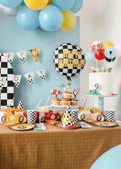Baner Happy Birthday Puchary 2,5m Partydeco Sp. z o. o. Baner Happy Birthday Puchary 2,5m Partydeco Sp. z o. o.