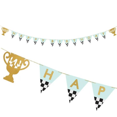 Baner Happy Birthday Puchary 2,5m Partydeco Sp. z o. o. Baner Happy Birthday Puchary 2,5m Partydeco Sp. z o. o.