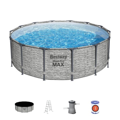 Basen stelażowy ogrodowy BESTWAY 5619D 427cm Kik Sp. z o. o. Sp. k. Basen stelażowy ogrodowy BESTWAY 5619D 427cm Kik Sp. z o. o. Sp. k.