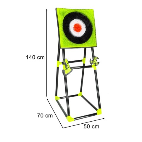 Dart tarcza silikonowa toporek x5 gwiazdka x5 gra zręcznościowa 21" Kik Sp. z o. o. Sp. k. Dart tarcza silikonowa toporek x5 gwiazdka x5 gra zręcznościowa 21" Kik Sp. z o. o. Sp. k.