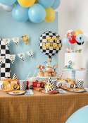 Dekoracje do muffinek Autka 12cm Partydeco Sp. z o. o.