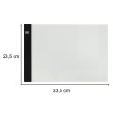 Deska kreślarska tablica tablet graficzny kalka do rysowania podświetlana LED A4 Kik Sp. z o. o. Sp. k.