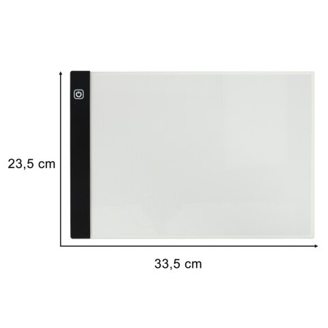Deska kreślarska tablica tablet graficzny kalka do rysowania podświetlana LED A4 Kik Sp. z o. o. Sp. k. Deska kreślarska tablica tablet graficzny kalka do rysowania podświetlana LED A4 Kik Sp. z o. o. Sp. k.
