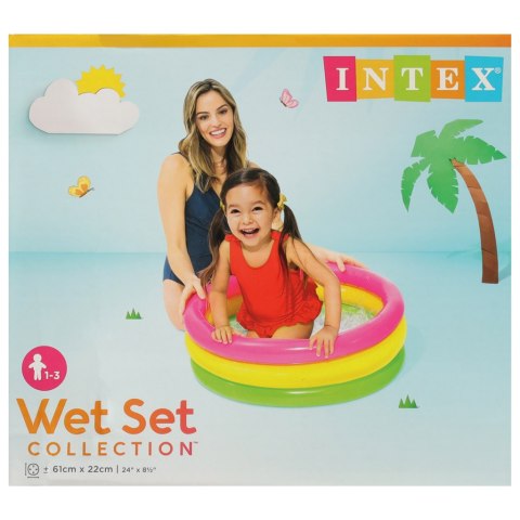 INTEX 57107 Basen ogrodowy dmuchany dla dzieci tęczowy Kik Sp. z o. o. Sp. k. INTEX 57107 Basen ogrodowy dmuchany dla dzieci tęczowy Kik Sp. z o. o. Sp. k.