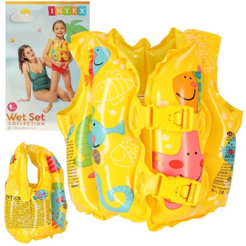 INTEX 59661 Kamizelka dmuchana kapok do pływania dla dzieci 3-5lat 18-23kg Kik Sp. z o. o. Sp. k. INTEX 59661 Kamizelka dmuchana kapok do pływania dla dzieci 3-5lat 18-23kg Kik Sp. z o. o. Sp. k.
