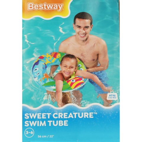 Kółko do pływania dmuchane BESTWAY 36013 rybki 56cm Kik Sp. z o. o. Sp. k. Kółko do pływania dmuchane BESTWAY 36013 rybki 56cm Kik Sp. z o. o. Sp. k.