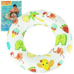 Kółko do pływania dmuchane BESTWAY 36014 flaming 61cm Kik Sp. z o. o. Sp. k.