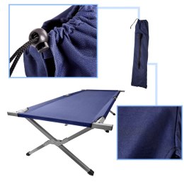 Łóżko polowe składane turystyczne kanadyjka XXL niebieskie 150kg Kik Sp. z o. o. Sp. k.