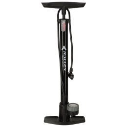 Pompka rowerowa RALLEX podłogowa nożna z manometrem 11bar Kik Sp. z o. o. Sp. k.