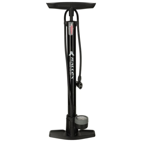 Pompka rowerowa RALLEX podłogowa nożna z manometrem 11bar Kik Sp. z o. o. Sp. k. Pompka rowerowa RALLEX podłogowa nożna z manometrem 11bar Kik Sp. z o. o. Sp. k.