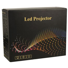 Projektor rzutnik przenośny LED TFT LCD 16:9 1920x1080 USB 20W biały Kik Sp. z o. o. Sp. k.