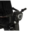 Rowerek trójkołowy TRIKE FIX Elite 2w1 z daszkiem obracany regulowany spacerówka prowadnik pasy czarny Kik Sp. z o. o. Sp. k.