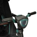 Rowerek trójkołowy TRIKE FIX Elite 2w1 z daszkiem obracany regulowany spacerówka prowadnik pasy zielony Kik Sp. z o. o. Sp. k.