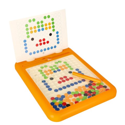 Tablica edukacyjna magnetyczna z pinezkami do układania 118 kropek Kik Sp. z o. o. Sp. k.