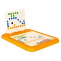 Tablica edukacyjna magnetyczna z pinezkami do układania 40 kropek Kik Sp. z o. o. Sp. k.