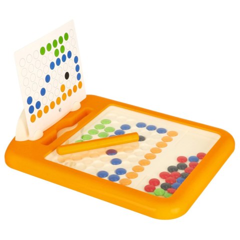 Tablica edukacyjna magnetyczna z pinezkami do układania 40 kropek Kik Sp. z o. o. Sp. k.