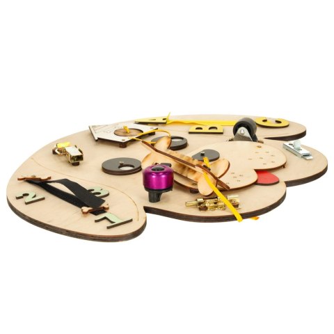 Tablica manipulacyjna drewniana pies 49 x 37 cm Kik Sp. z o. o. Sp. k.