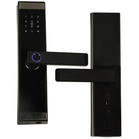Zamek elektroniczny do drzwi SMART klamka inteligentna na kod odcisk palca bluetooth Kik Sp. z o. o. Sp. k.